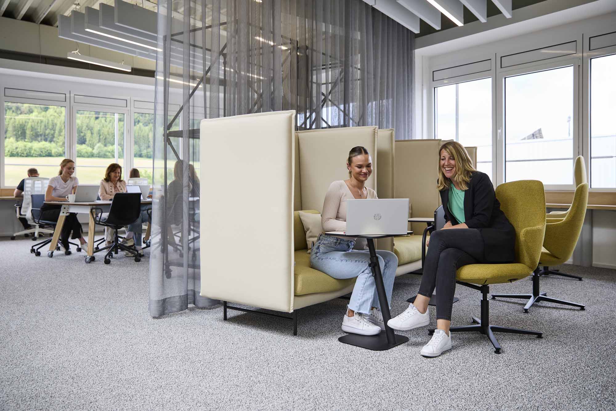 Umbau einer Büroetage zum dynamischen Testumfeld