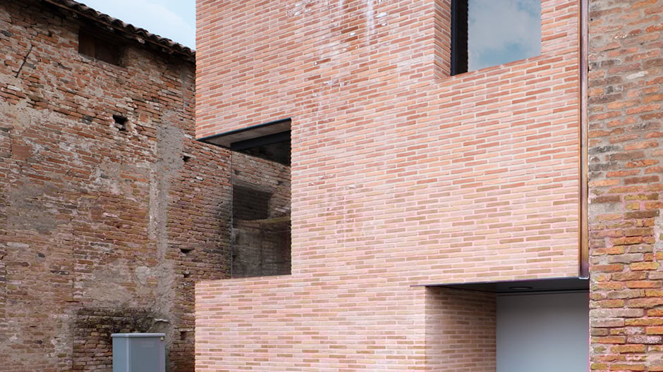 Inside-Out-Effekt: Umbau eines Renaissance-Klosters in der italienischen Kleinstadt Gonzaga.