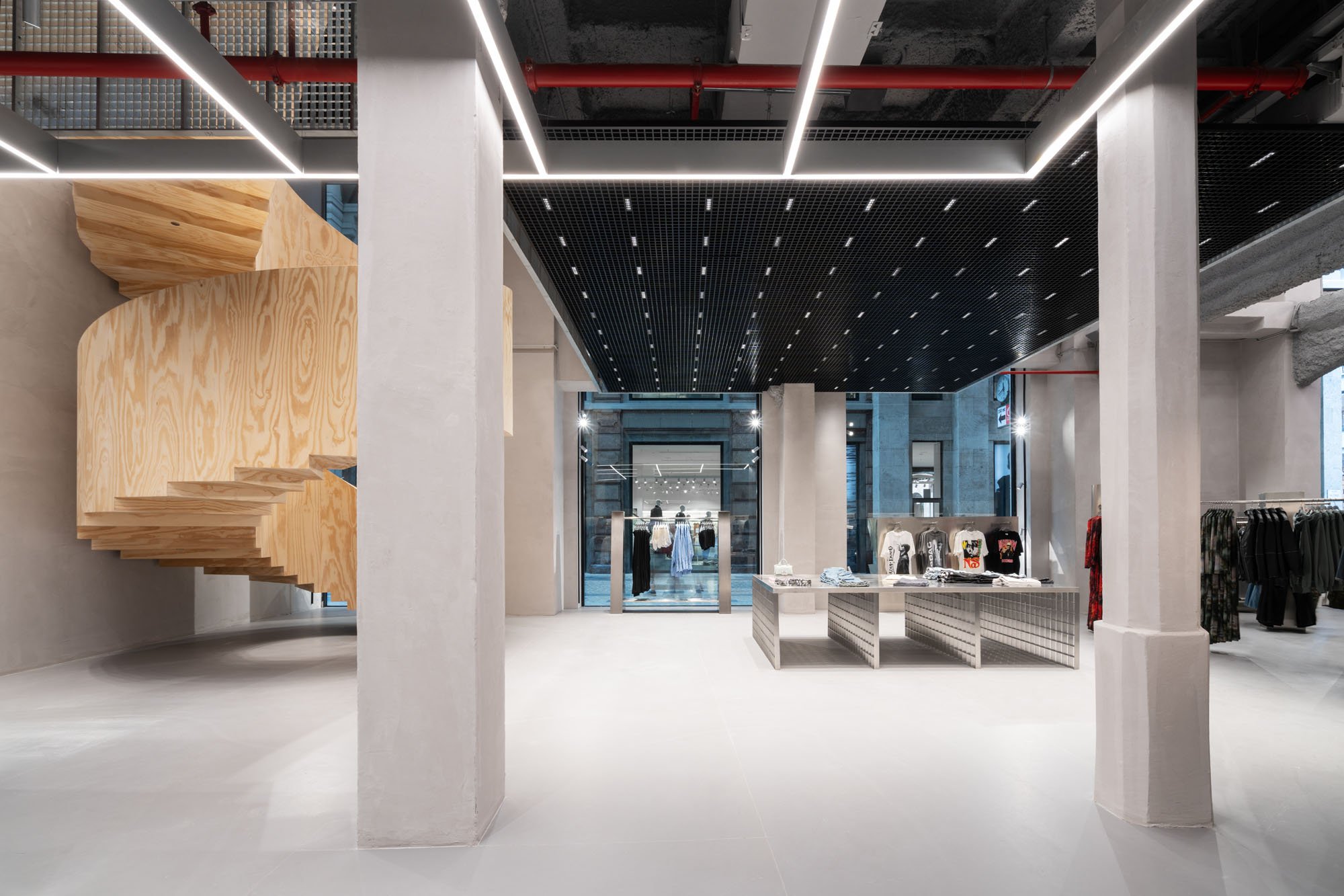 Neuer Bershka-Shop von OMA in Mailand