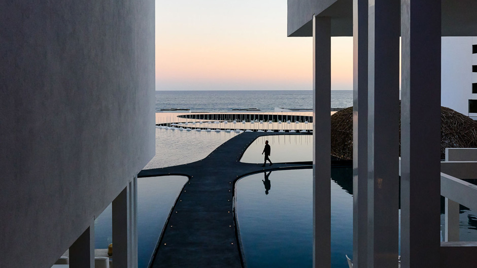 Mexikanisches Ferienresort von Miguel Angel Aragonés