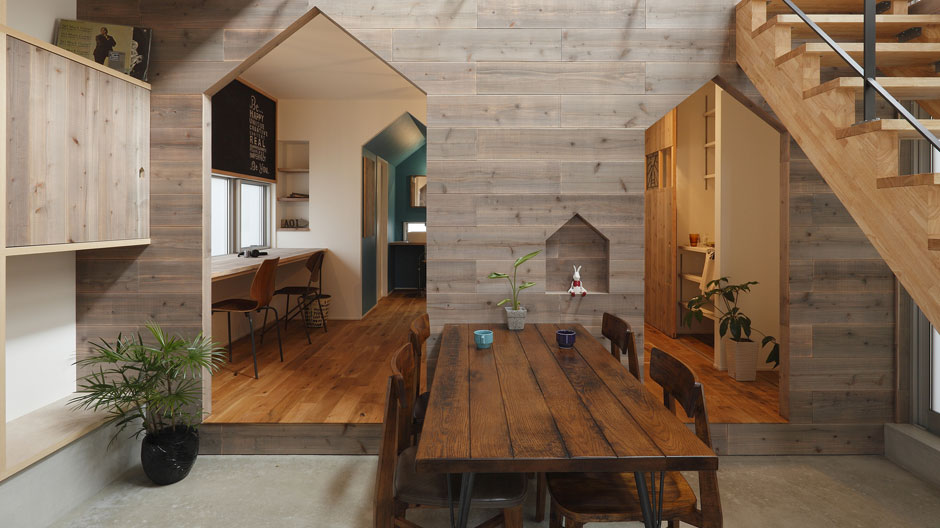 Ein 93 Quadratmeter großes Wohnhaus in Kyoto mit bühnenreifen Qualitäten.