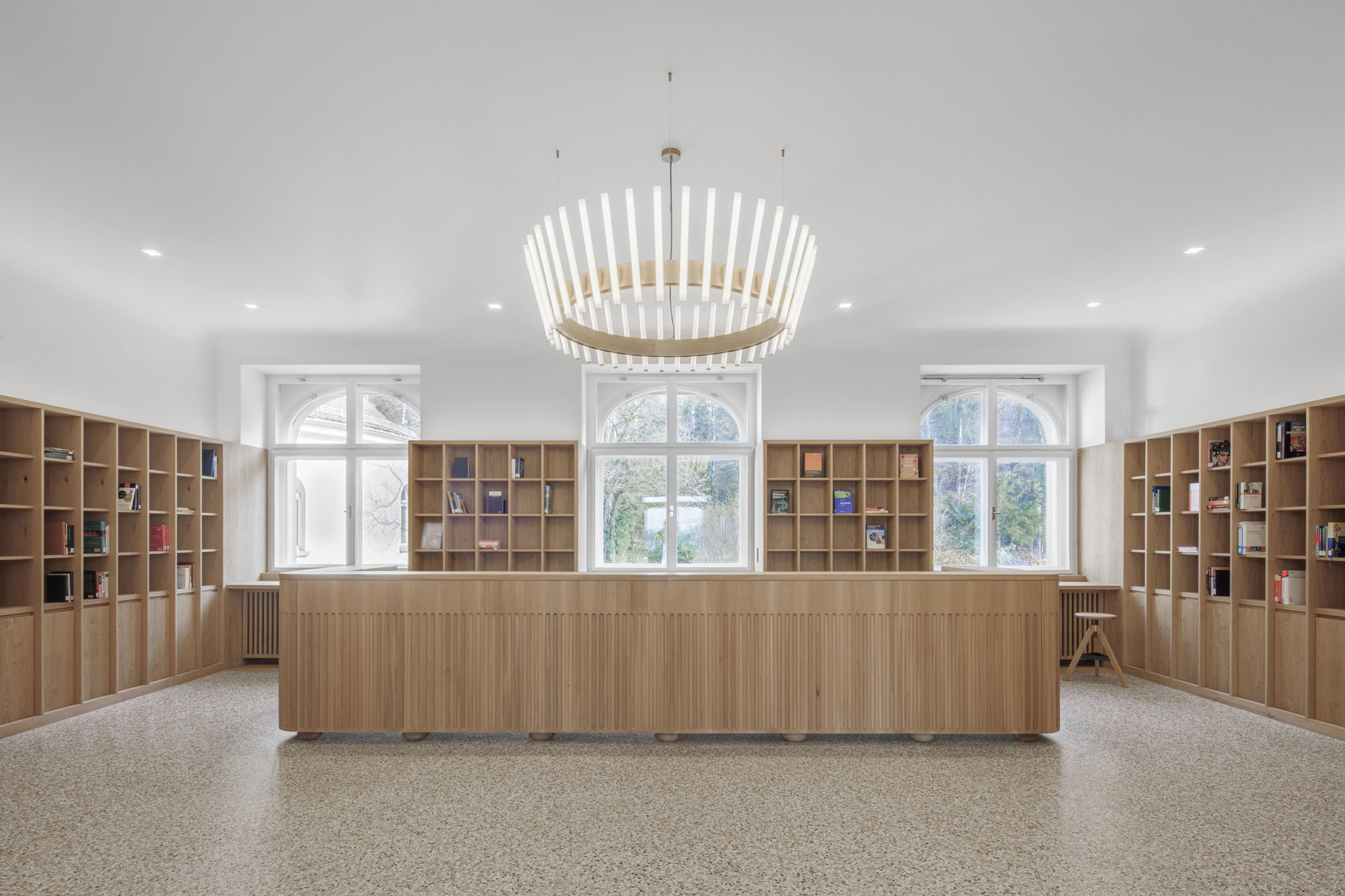 Umbau der Vorarlberger Landesbibliothek in Bregenz von Ludescher + Lutz