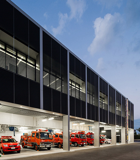 City Fire Department: Die neue Feuerwache im japanischen Minamisōma wurde vor allem zu einem Ort der Erinnerung und Hoffnung.