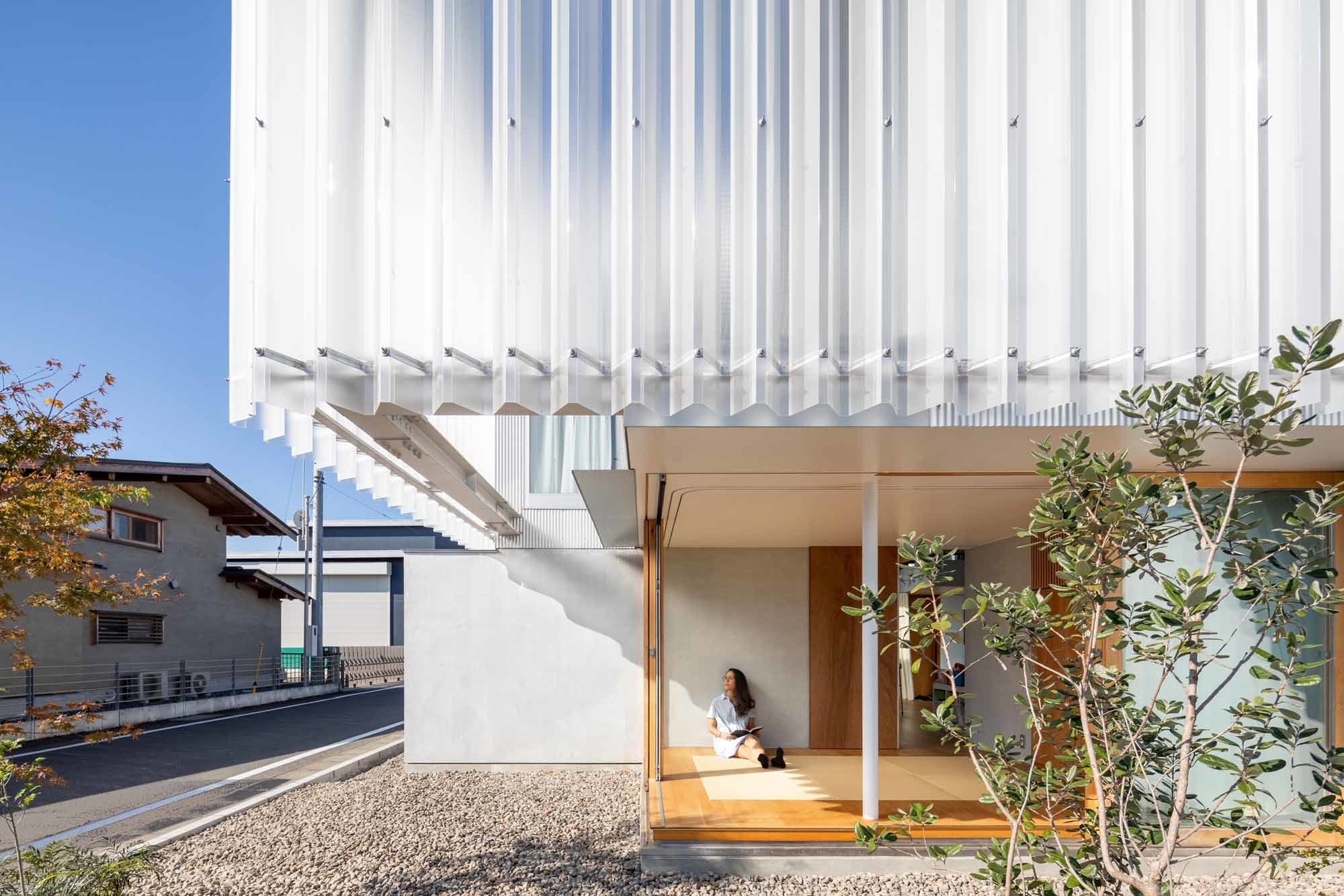 Japanisches Einfamilienhaus vom Architekturbüro KACH