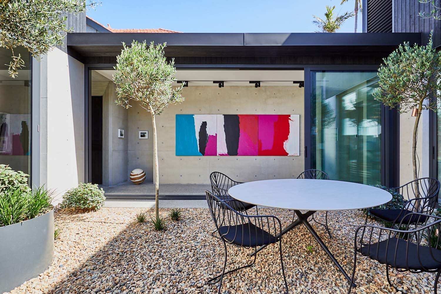 Daniel Boddam baut in Sydney ein Haus für Kunstsammler