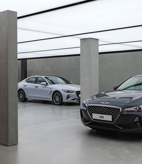 Autos vor Beton: Was will der neue Autohaus-Prototyp von OMA / AMO für die Hyundai-Marke Genesis?