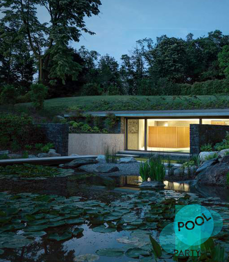 Erweiterung eines Wohnhauses um ein unsichtbares Schwimmbad in Alta Brianza