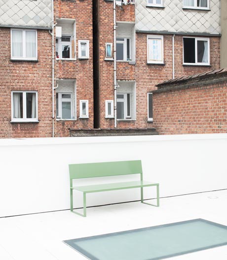 Die belgische Hauptstadt hat einen neuen Designtreff: ein blanker Kreativtempel!