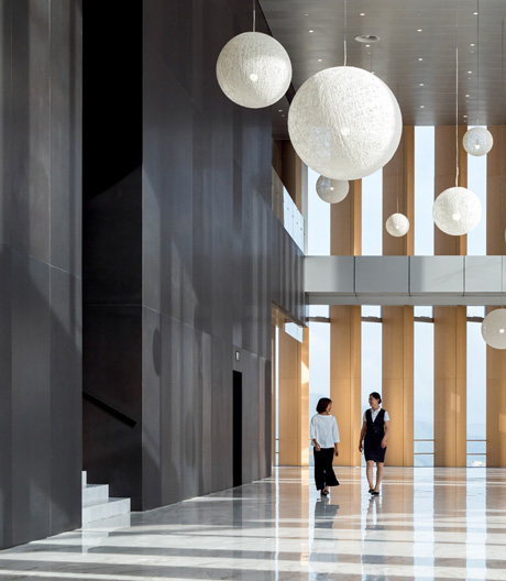 Neue Türme: Bjarke Ingels hat den Hauptsitz eines staatlichen Energiekonzerns in Aluminiumwellen gehüllt.