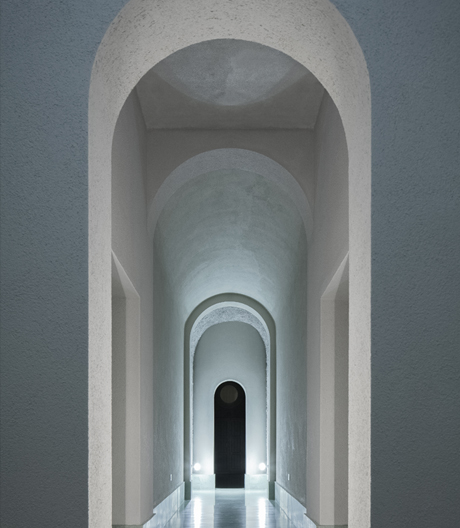 Antonino Cardillo hat ein verfallenes Oratorium im sizilianischen Trapani in eine abstrakte Korallenhöhle verwandelt.