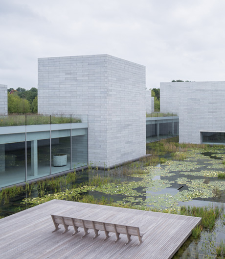 Thomas Phifer hat für das Glenstone Museum einen wahren Tempel für die Kunst gebaut.