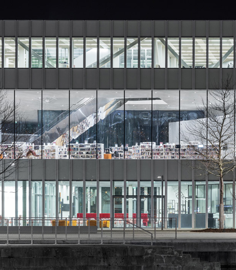 Rem Koolhaas macht sein Kreuz in Caen: Leselandschaft von OMA am Ärmelkanal