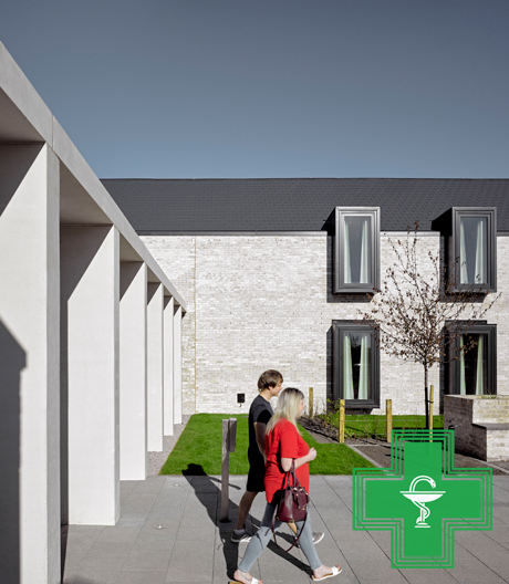 Müssen Kinder in die Klinik, soll die Familie in der Nähe sein: Elternhaus von Keppie Design in Glasgow.