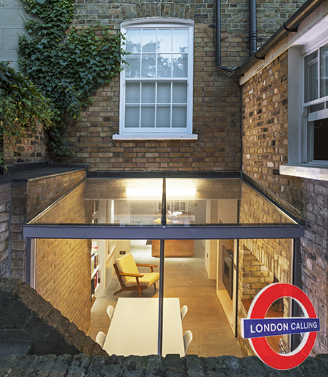 Gemütliches Souterrain. Das JJ House von Space Group Architects in London.