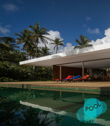 Hängematte und Kokusnusswasser: Ferienhaus von Marcio Kogan am atlantischen Regenwald.