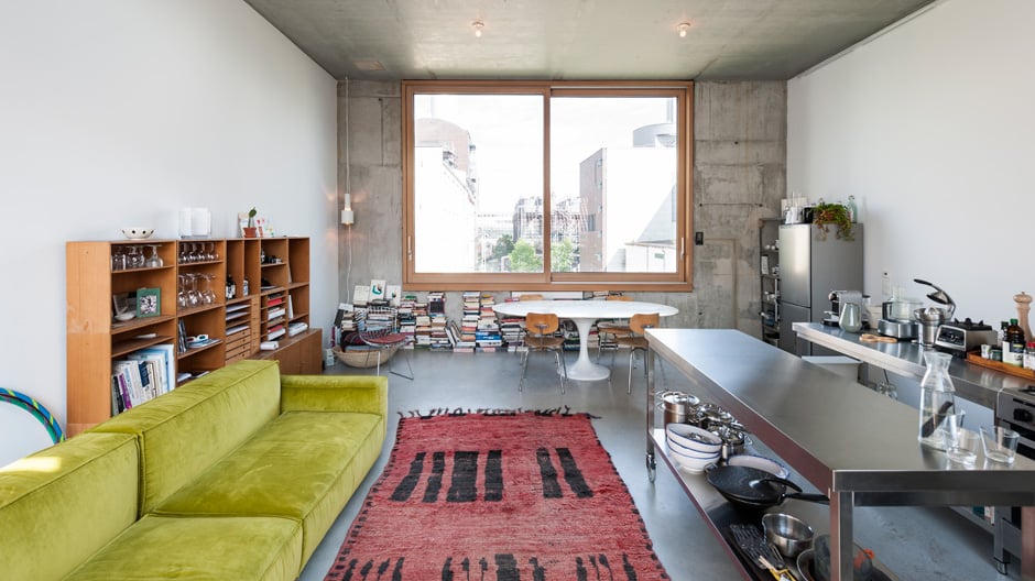 Das erste Wohnhaus von Pierre Jorge Gonzalez und Judith Haase.
