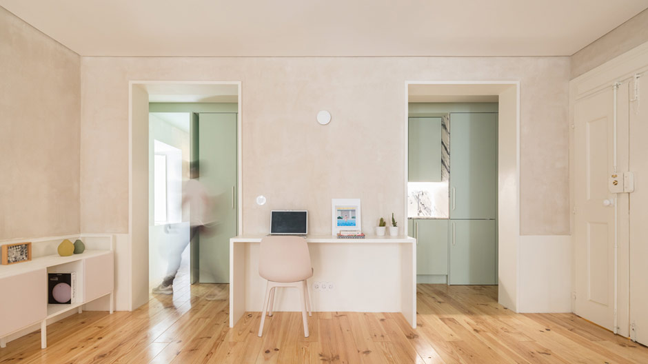 Umbau eines Apartments in Lissabon von DC.AD