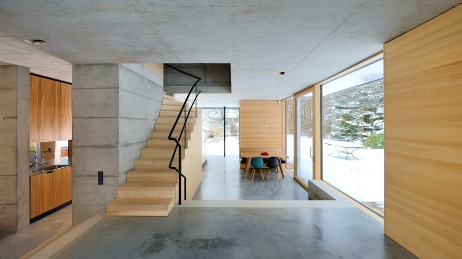 Sichtbeton in Starnberg: Haus H von HHF und Jacob & Spreng.