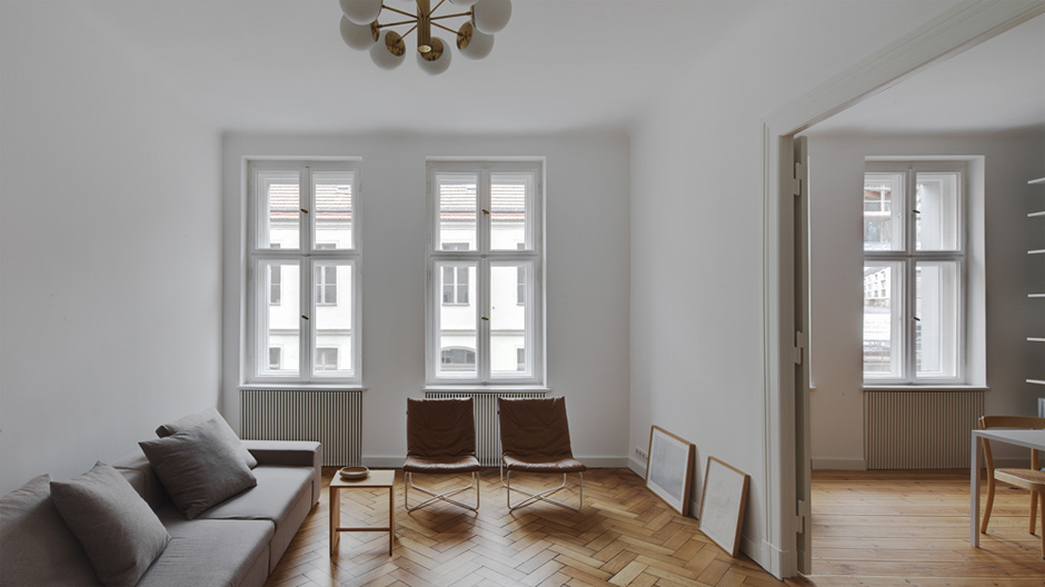 Architekten überflüssig? Wohnungsumbau vom Berliner Büro Atheorem mit Spielraum für Neues.