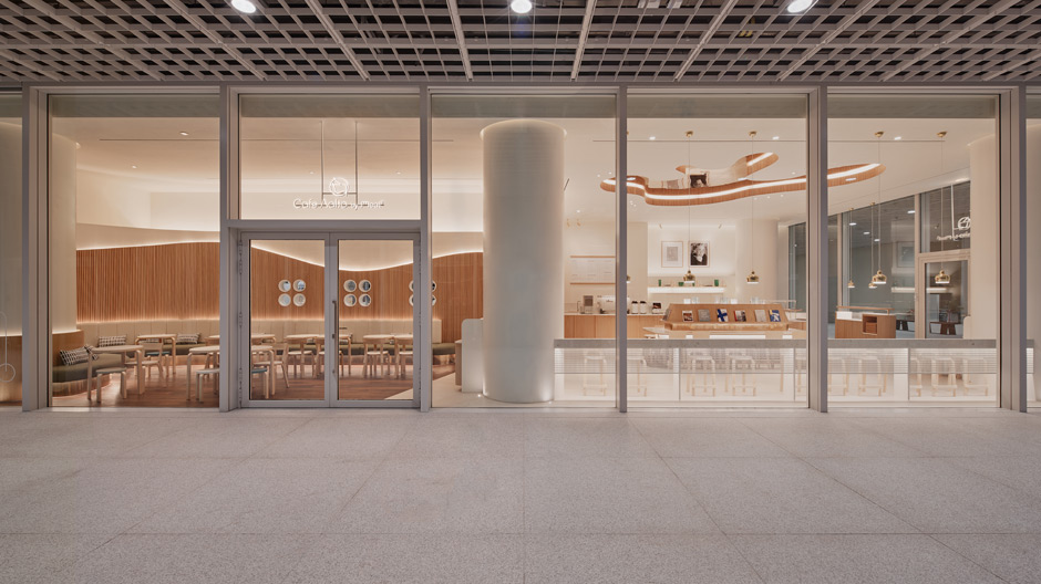 Teo Yang belebt mit seinen Interior das Erdgeschoss im Chipperfield-Bau