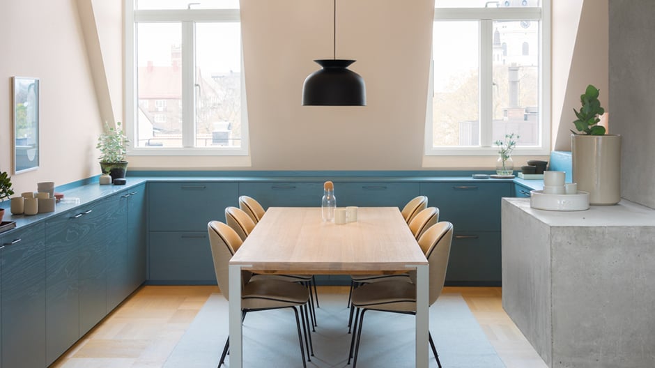 Wohnungsumbau von Note Design Studio in Stockholm