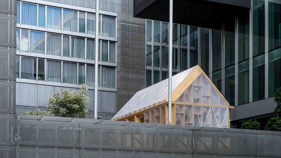 Ein modularer Minipavillon mit maximaler Wirkung: ein aussichtsreiches Studierendenprojekt.