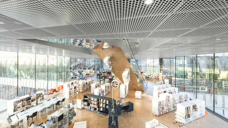 Rem Koolhaas macht sein Kreuz in Caen: Leselandschaft von OMA am Ärmelkanal