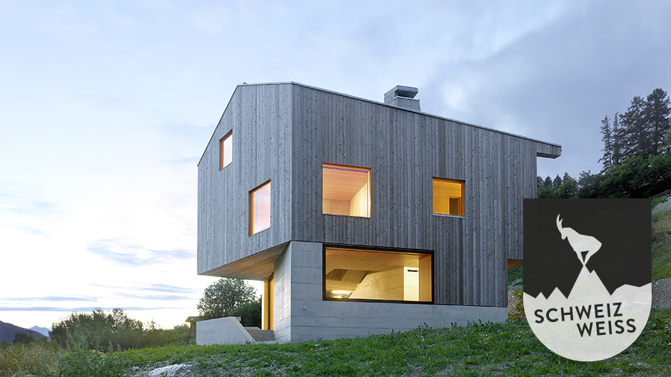 Weiche Schale, harter Kern. Chalet von Savioz Fabrizzi.
