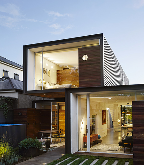 Weniger ist viel mehr: Dieses Wohnhaus in Melbourne beweist, dass es auch eine Nummer kleiner geht.