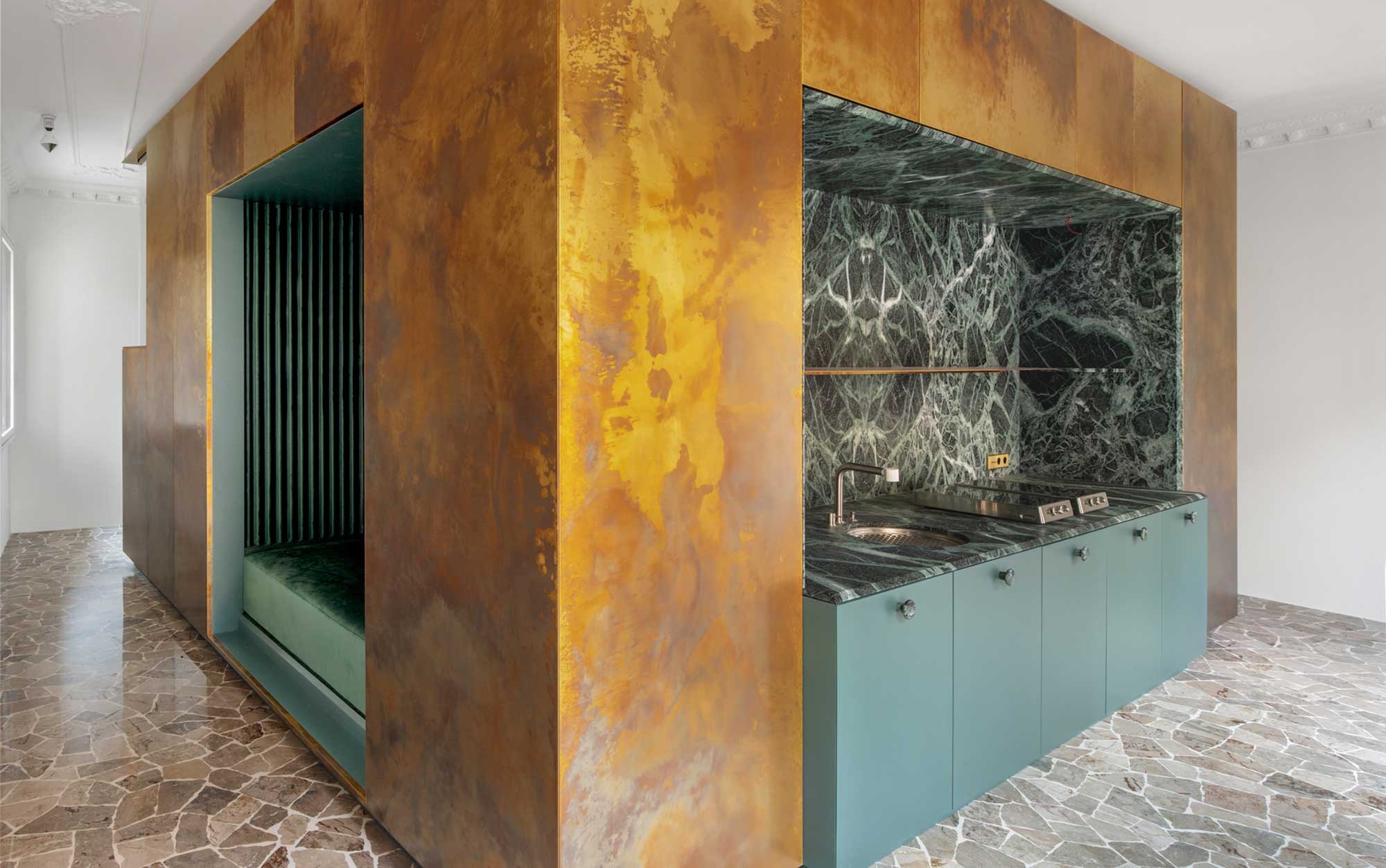 Kompakte Raum-in-Raum-Lösung von AMAA im Veneto