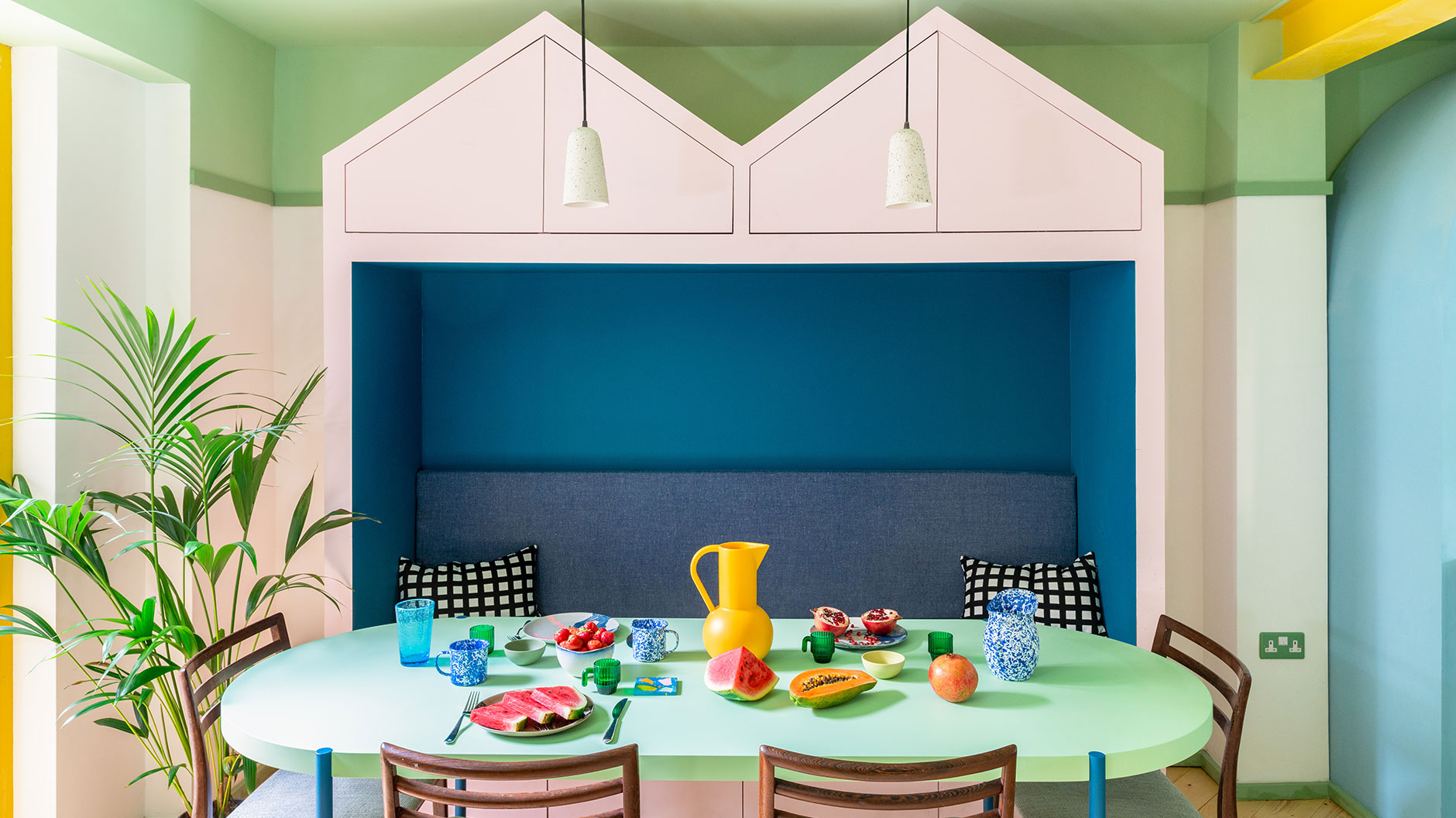 Makeover mit Blockfarben in London-Islington