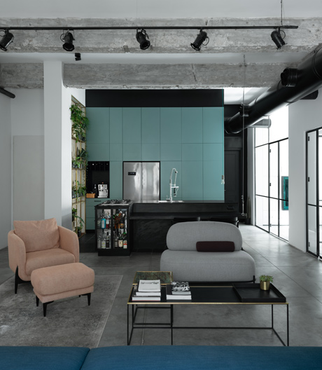 Subtile Raumgliederungen: Apartment von Studio ETN.