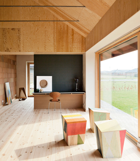 Ein Haus, das atmet von Leth & Gori im dänischen Nyborg