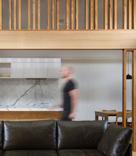 Ein kleines Raumwunder in der Vorstadt von Melbourne.