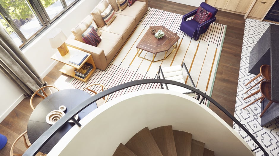 Ein Loft für eine Weltenbummlerin von Commune aus Los Angeles