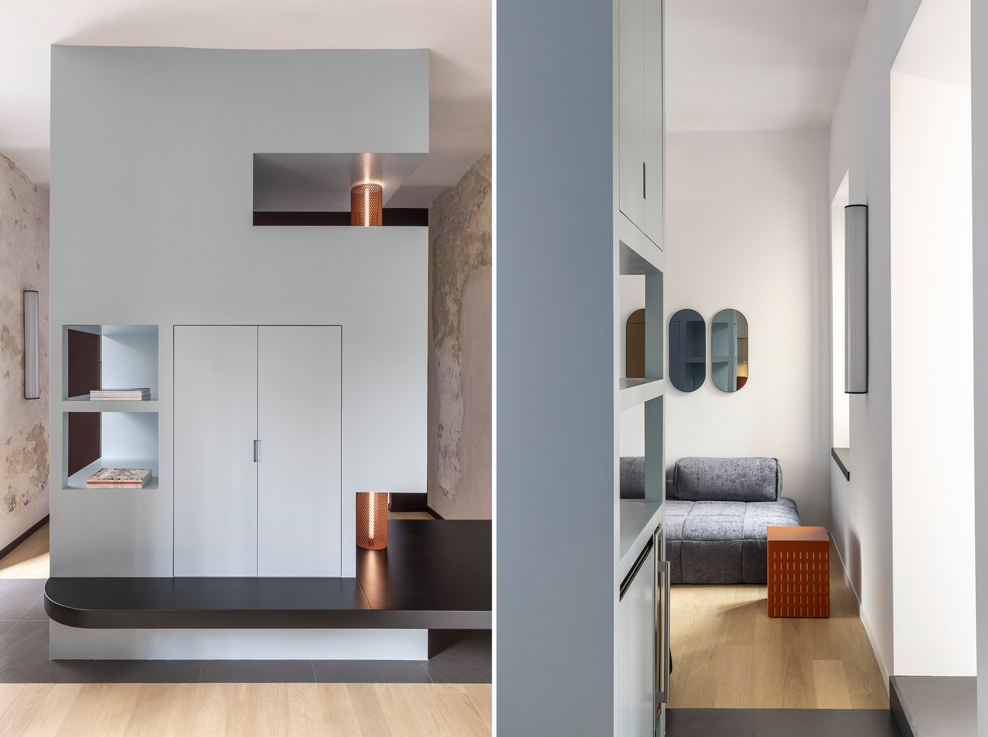 Umgestaltung einer Ferienwohnung in Rom von StudioTamat