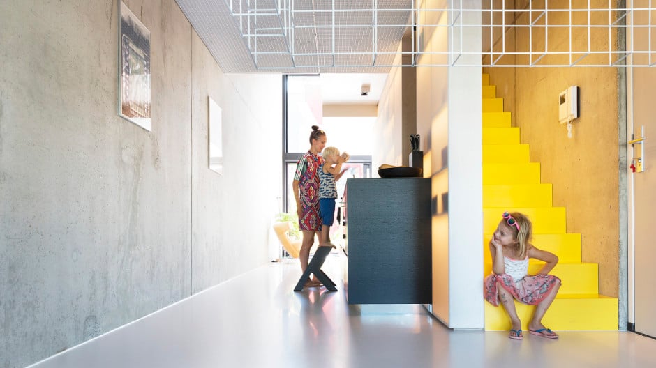 FABRICations mit einem farbenfrohen Projekt in Amsterdam