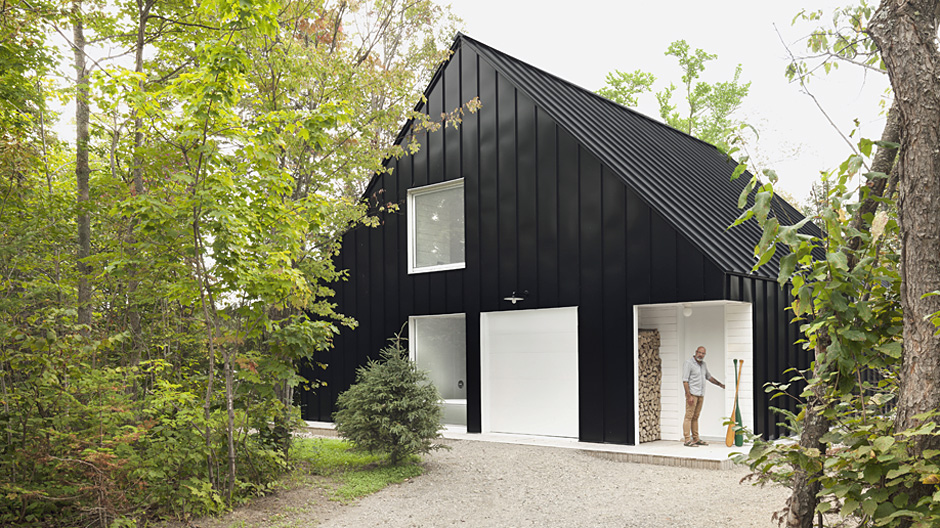 Kanadischer Landsitz vom Architekturbüro La Shed