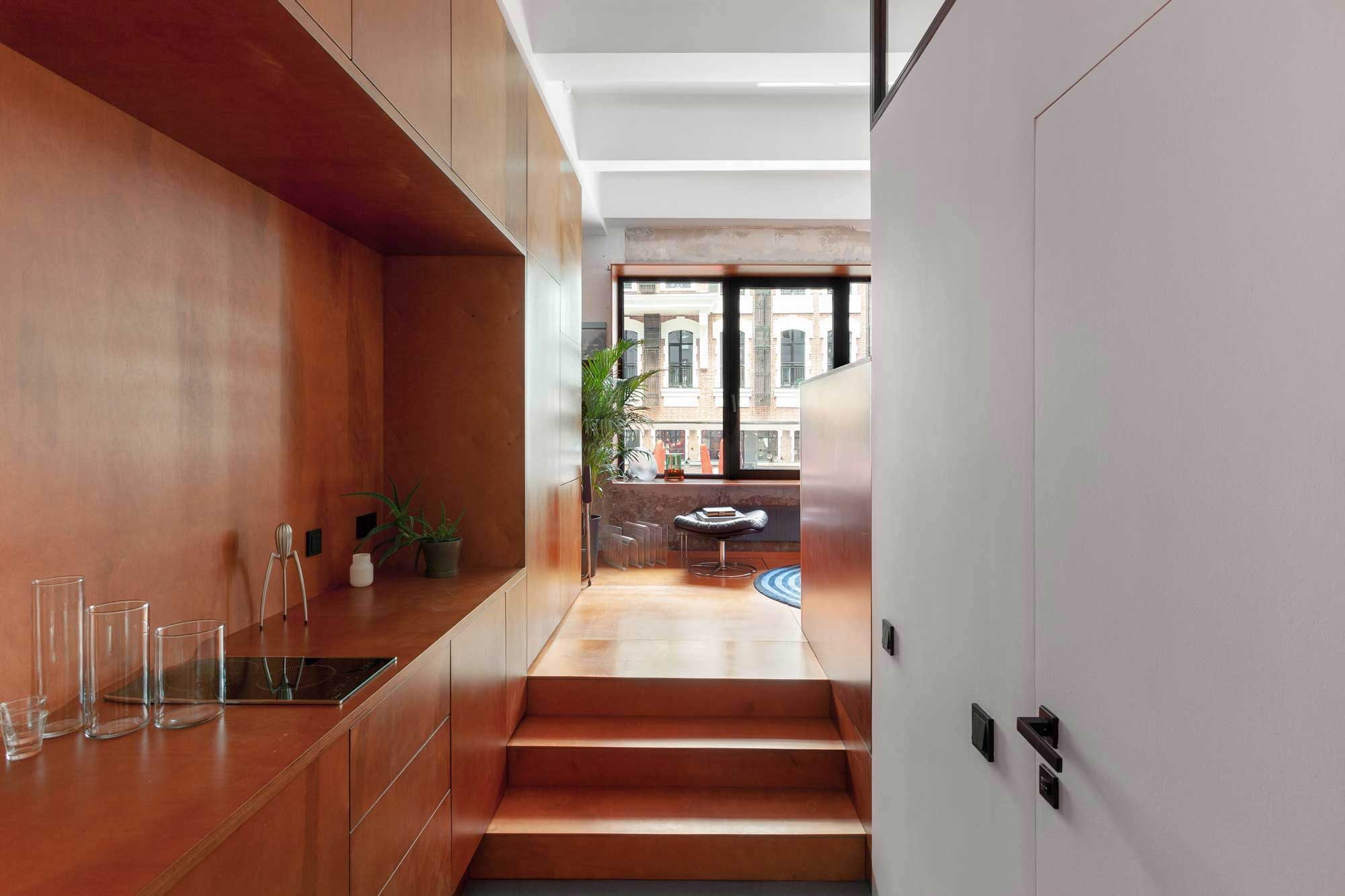 Einraumwohnung in Moskau von Room Design Büro