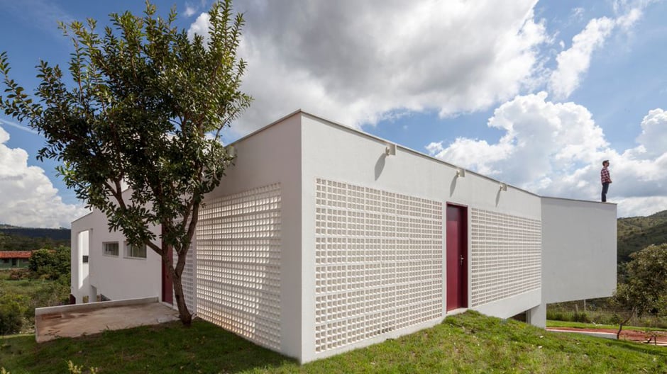 Die Leichtigkeit des Seins: Die fliegende Wohnscheibe eines jungen Paares in Brasília.