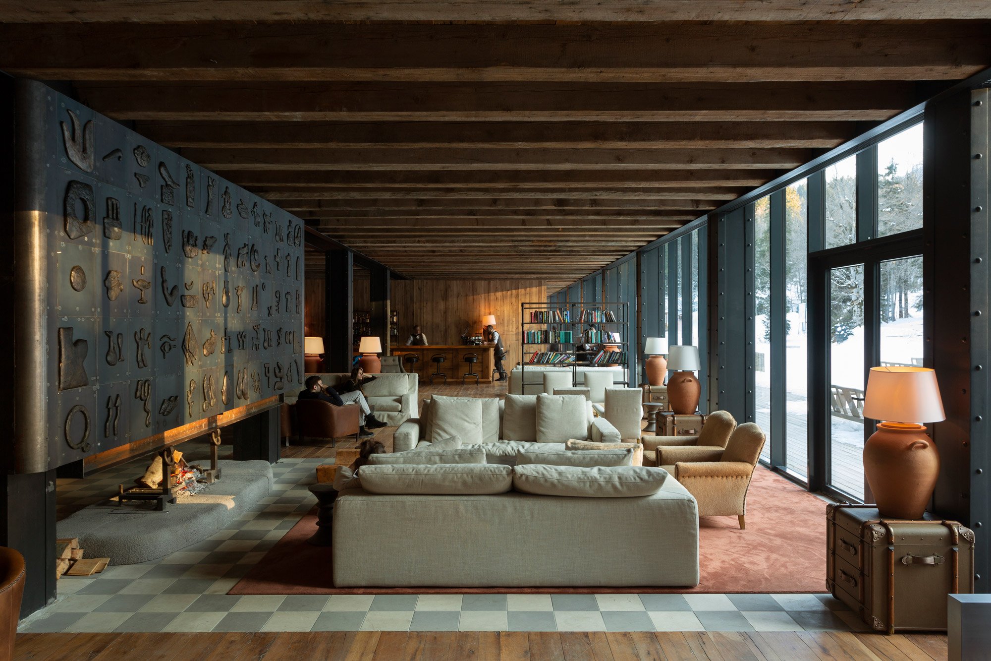 Urtümliches Hoteldesign in Georgien von Rooms Studio