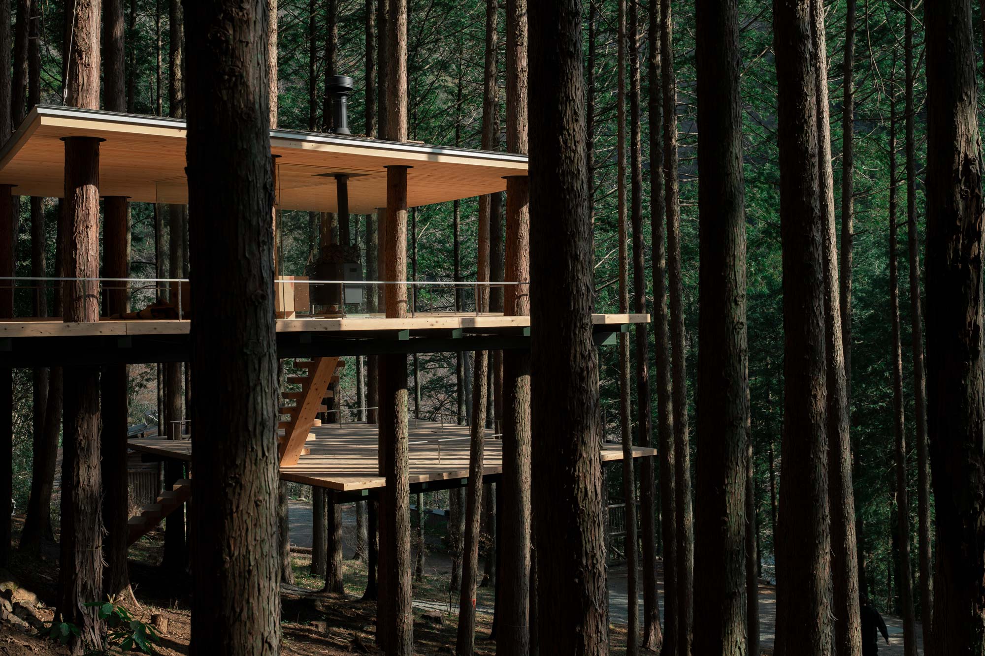 Asketische Saunahütten von Makoto Tanijiri in Japan