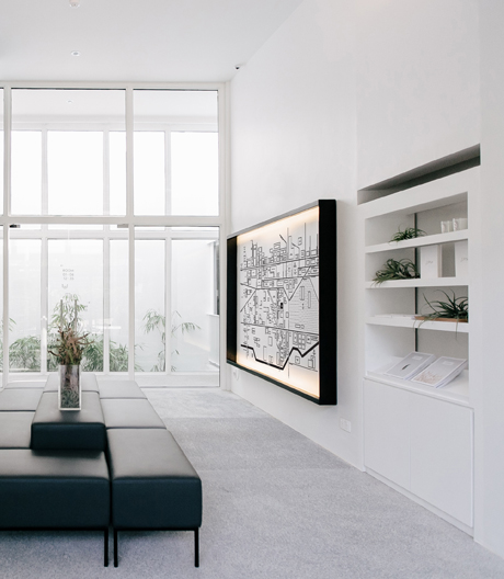 Abgeschiedenes Hotel mitten im quirligen Singapur.