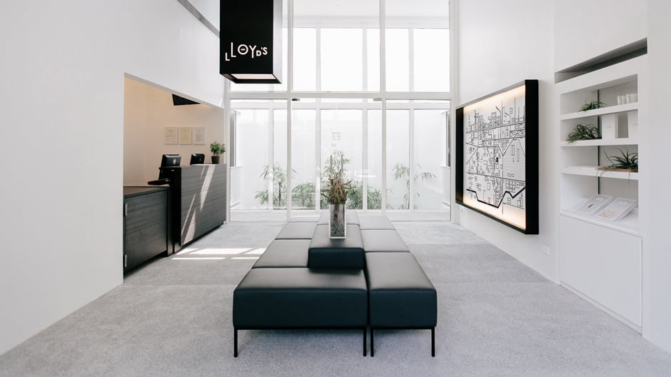 Abgeschiedenes Hotel mitten im quirligen Singapur.