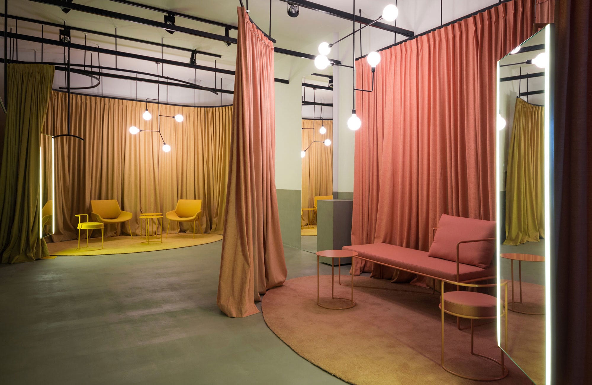 Die schönsten textilen Raumteiler