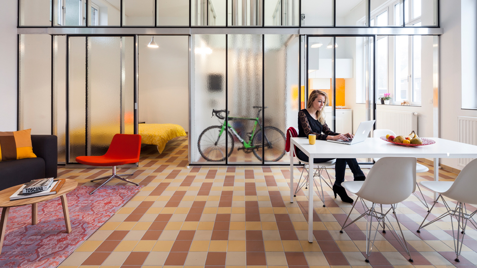 Verrücktes Klassenzimmer: Wohnungen mit Loft-Charakter in dieser ehemaligen Schule.