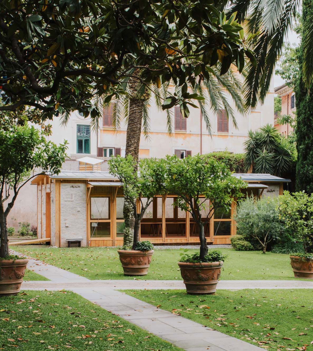 Ein Gartenpavillon für den Palazzo Farnese in Rom von Materra-Matang
