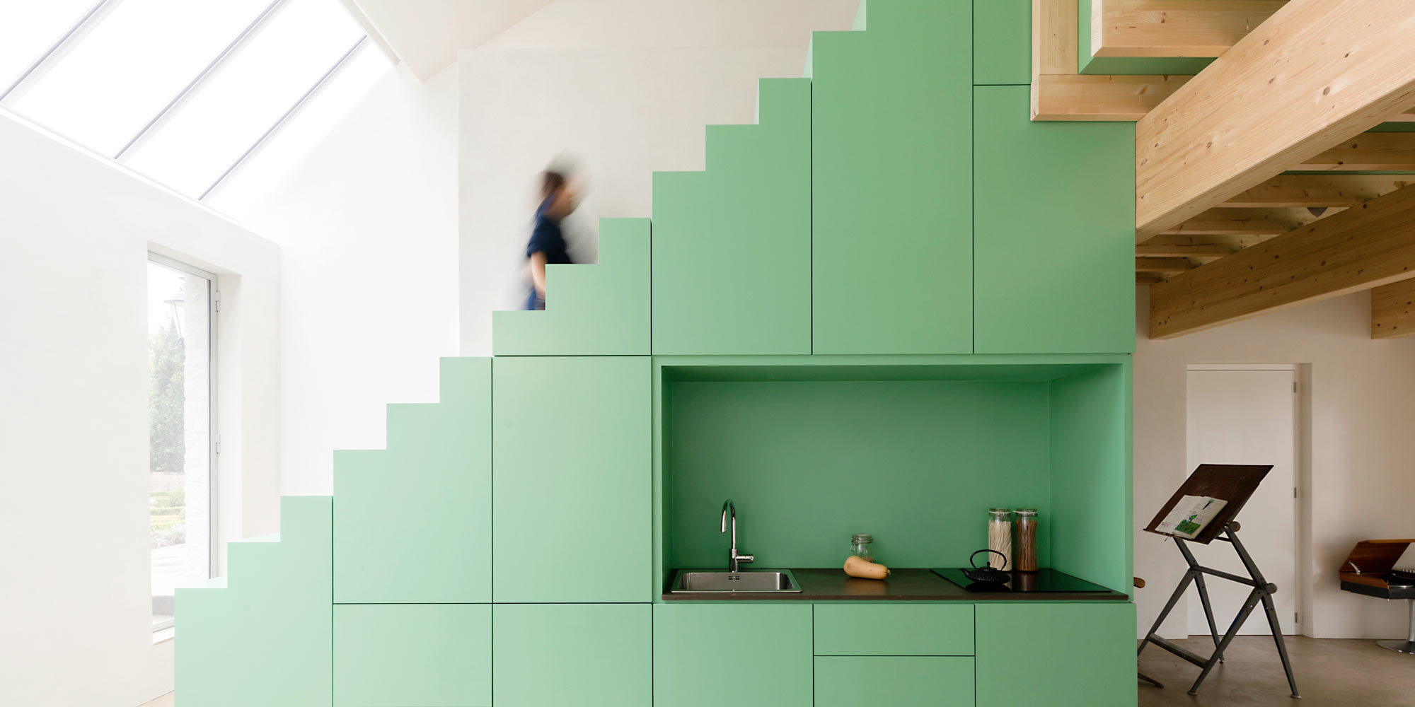 Atelier-Umbau von De Nieuwe Context in den Niederlanden