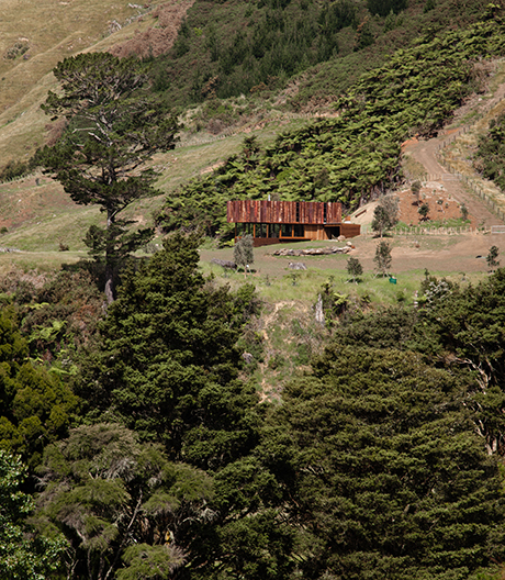Wohnhaus im Norden Neuseelands von Herbst Architects