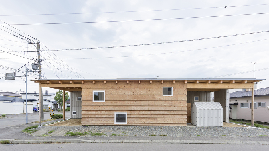 Dieses japanische Einfamilienhaus bietet seinen Bewohnern viel Freiraum.